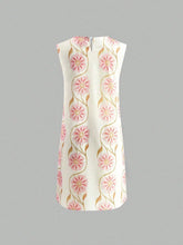 Women's Fashion Print Mini Vacation Fairy Dress